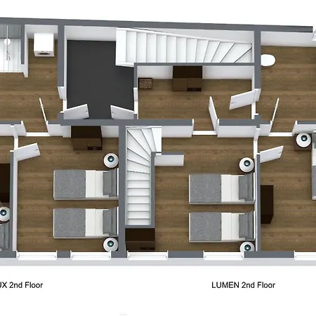 Apartment Lux - Design Loft - Zentral - Nintendo Rotenburg an der Fulda